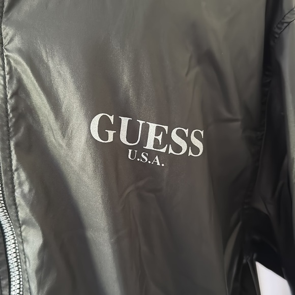 Vintage Guess Men’s Black Jacket- Size XL - Picture 2 of 6